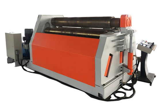 κάμπτοντας εξοπλισμός 3100mm 11KW κυλώντας μηχανών μεταλλικών πιάτων φύλλων 8mm