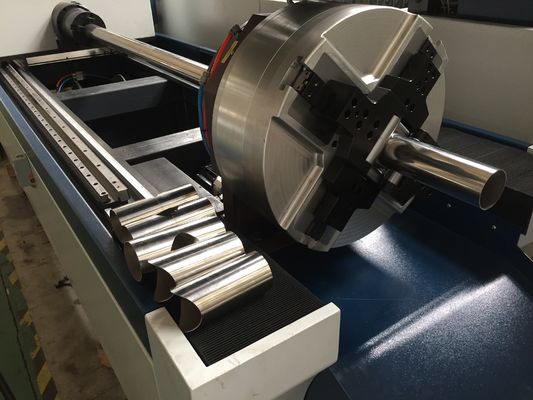 τέμνουσα μηχανή 10mm λέιζερ ινών 6kw IPG CNC για το στρογγυλό τετραγωνικό σωλήνα