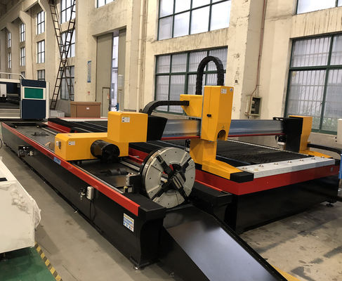 3000w τέμνουσα μηχανή 220Mm CNC Punching σωλήνων μηχανή 120m/Min λέιζερ χάλυβα άνθρακα