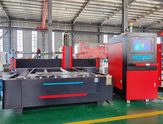 CNC αργιλίου τέμνουσα μηχανή 10mm μορφή IPG Raycus λέιζερ ινών μετάλλων
